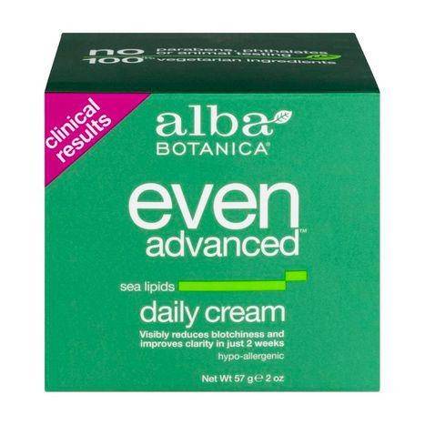 Alba Botanica Even Advanced Daily Cream, Sea Lipids - 2 Ounces