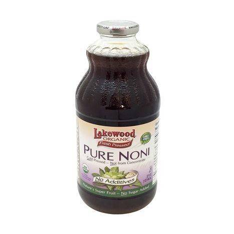 Lakewood Organic Noni Juice, Organic, Pure - 32 Fluid Ounces
