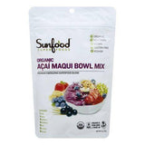 SunFood Superfoods Acai Maqui Bowl Mix, Organic - 6 Ounces