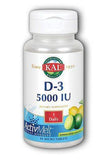 Kal Ultra D-3 5000 IU ActivMelts, Lemon Lime - 90 Micro Tablets