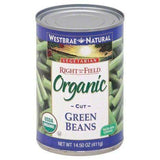 Westbrae Natural Right from the Field Green Beans, Organic, Cut - 14.5 Ounces