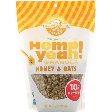 Hemp Yeah Granola, Organic, Honey & Oats - 10 Ounces