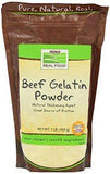 NOW Real Food Beef Gelatin Powder - 1 Pound