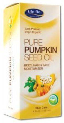 Life-Flo Pure Pumpkin Seed Oil - 4 Fluid Ounces