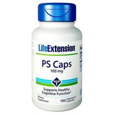 Life Extension 100MG PS (Phosphatidylserine) Caps - 100 Vegetarian Capsules