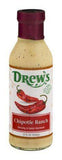 Drews Dressing & Quick Marinade, Chipotle Ranch - 12 Ounces