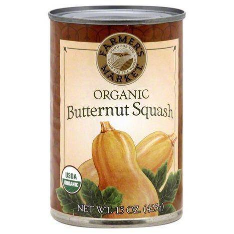 Farmers Market Butternut Squash, Organic - 15 Ounces