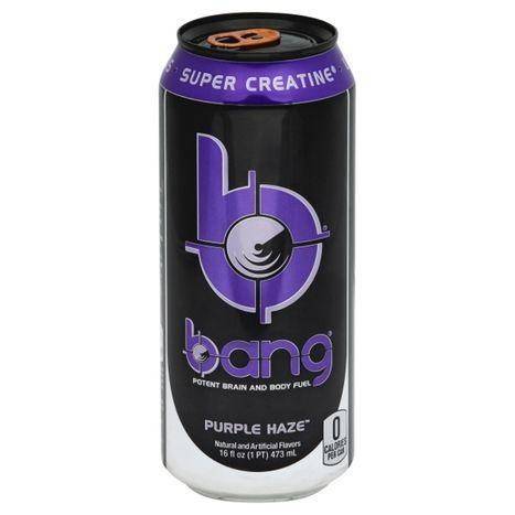 Bang Potent Brain and Body Fuel, Purple Haze - 16 Ounces