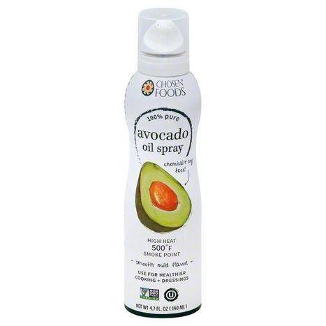Chosen Foods Oil Spray, 100% Pure, Avocado - 4.7 Ounces