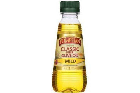 Pompeian Classic Pure Mild Olive Oil - 8 Fluid Ounces