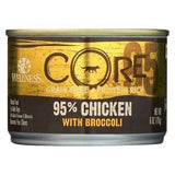 Wellness Pet Products Dog Food , 95% Chicken with Broccoli - 6 Ounces