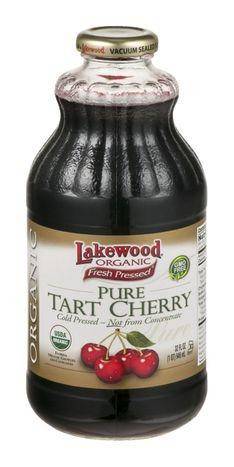 Lakewood Organic 100% Juice, Pure Tart Cherry - 32 Ounces