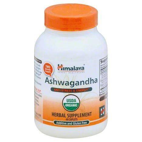 Himalaya Ashwagandha, Caplets - 60 Each