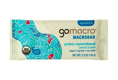 GoMacro Macrobar, Peanut Butter - 2.3 Ounces