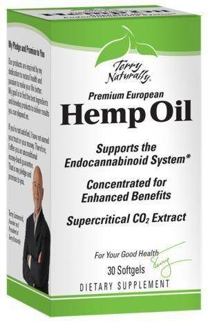 Terry Naturally Hemp Oil - 30 Softgels