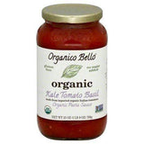 Organico Bello Pasta Sauce, Organic, Kale Tomato Basil - 25 Ounces