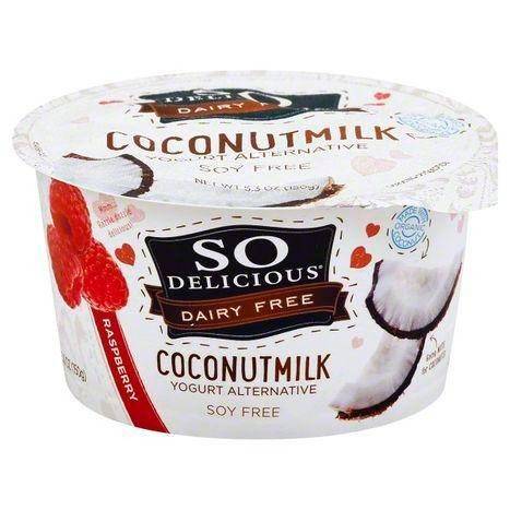 So Delicious Yogurt Alternative, Coconutmilk, Raspberry - 5.3 Ounces