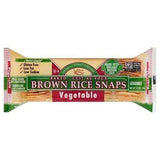 Edward & Sons Brown Rice Snaps, Baked, Vegetable - 3.5 Ounces