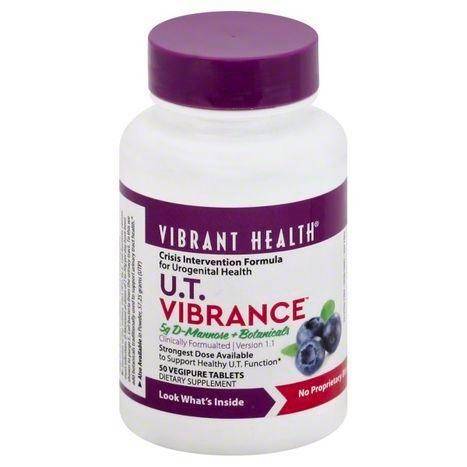 Vibrant Health U.T. Vibrance, Version 1.1, Vegipure Tablets - 50 Each