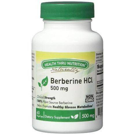 Health Thru Nutrition 500MG Berberine HCL