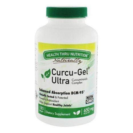 Health Thru Nutrition Curcu-Gel Ultra - 180 Softgels