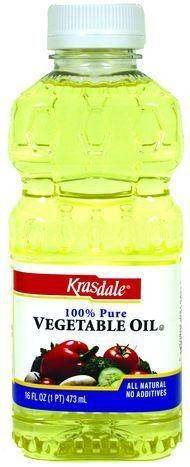 Krasdale Vegetable Oil - 16 Fluid Ounces