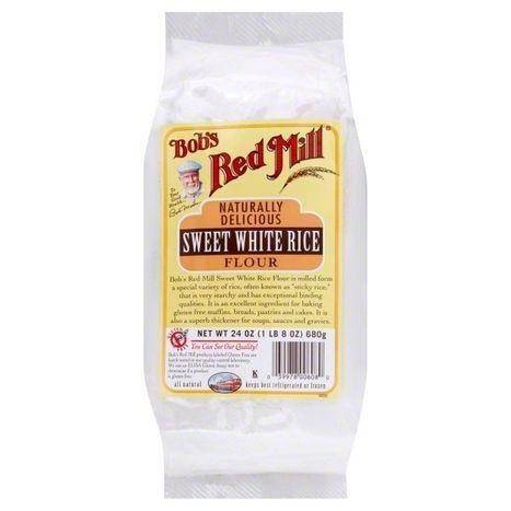 Bobs Red Mill Rice Flour, Sweet White - 24 Ounces