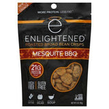 Enlightened Bean Crisps, Broad, Roasted, Mesquite BBQ - 3 Ounces