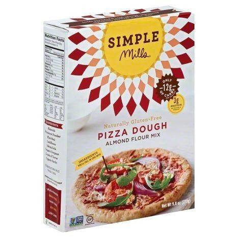 Simple Mills Pizza Dough Mix, Almond Flour - 9.8 Ounces