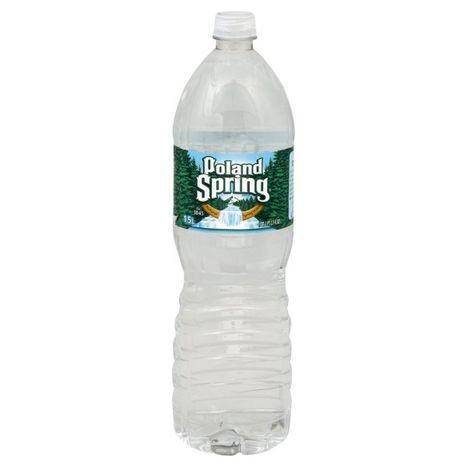 Poland Spring Water, Natural Spring - 1.5 Liters