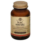 Solgar NAC, Free Form, 600 mg, Vegetable Capsules - 60 Each