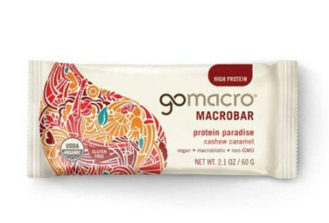 GoMacro Macrobar, Cashew Caramel - 2.1 Ounces