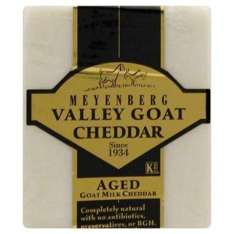 Meyenberg Cheese, Goat Milk Cheddar - 8 Ounces