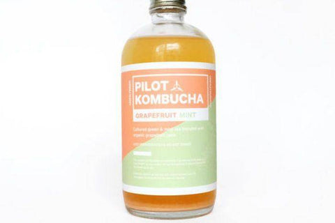 Pilot Grapefruit Mint Kombucha