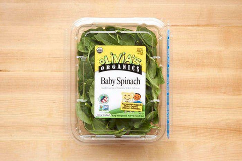 Olivia's Organics, Baby Spinach