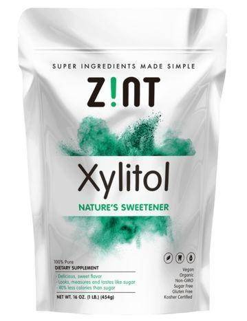 Zint Organic Low-Calorie Xylitol Natural Sweetener - 1 Pound