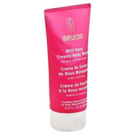 Weleda Body Wash, Creamy, Wild Rose - 6.8 Ounces