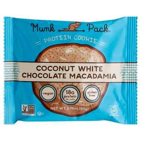 Munk Pack Protein Cookie, Coconut White Chocolate Macadamia - 2.96 Ounces