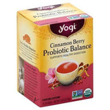 Yogi Tea, Probiotic Balance, Cinnamon Berry, Tea Bags - 16 Each