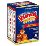 Yummi Bears Echinacea + Vitamin C & Zinc, Gummy Bears - 40 Each