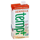 Living Harvest Tempt Hempmilk, Unsweetened, Original - 32 Ounces