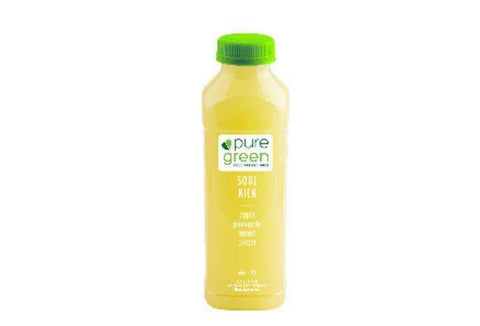 Pure Green 100% Juice, Soul Kick - 16 Ounces