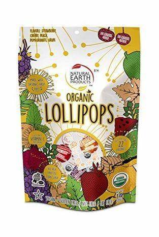 Natural Earth Organic Lollipops