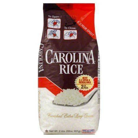 Carolina Rice, Enriched Extra Long Grain - 2 Pounds