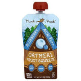 Munk Pack Oatmeal Fruit Squeeze, Blueberry Acai Flax - 4.2 Ounces