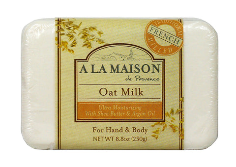 A La Maison Oat Milk With Shea Butter & Argan Oil Soap For Hand & Body-8.8 Oz