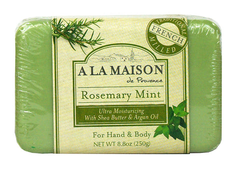A La Maison Rosemary Mint Soap For Hand & Body-8.8 Oz