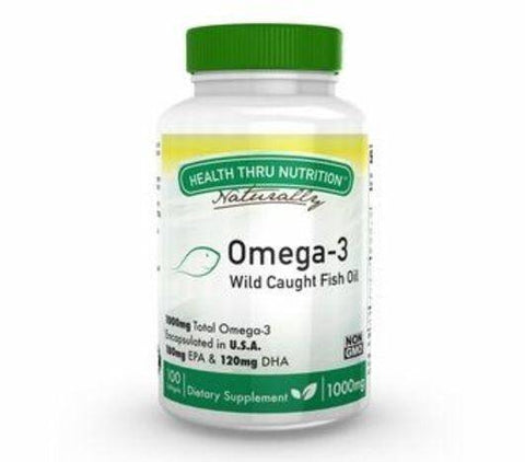 Health Thru Nutrition Omega-3 1,000 mg Fish Oil - 100 Softgels