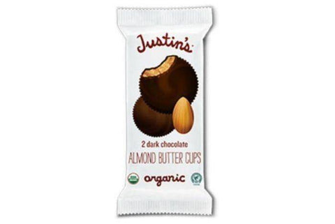 Justins Almond Butter Cups, Organic, Dark Chocolate - 2 Each