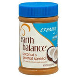 Earth Balance Coconut & Peanut Spread, Creamy - 16 Ounces